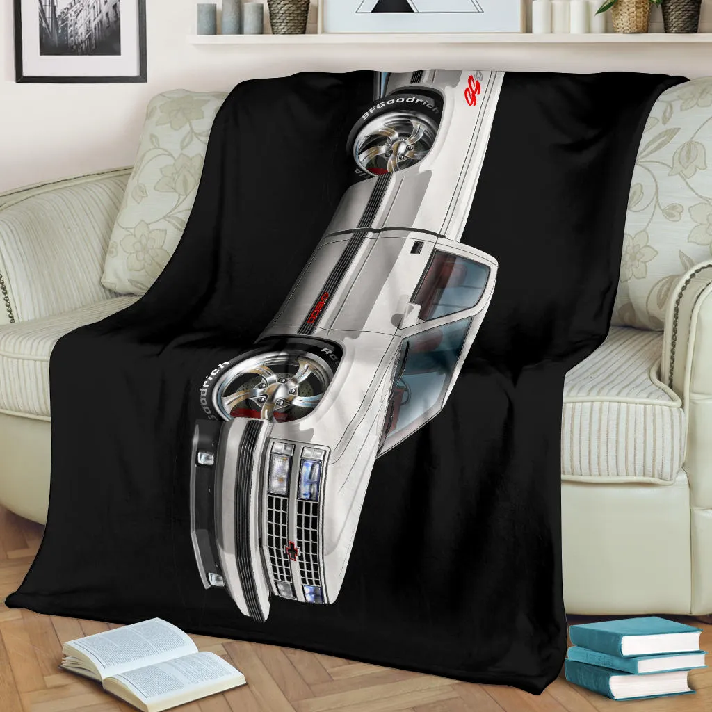 1990 454SS Pickup Truck Car Art Premium Blanket