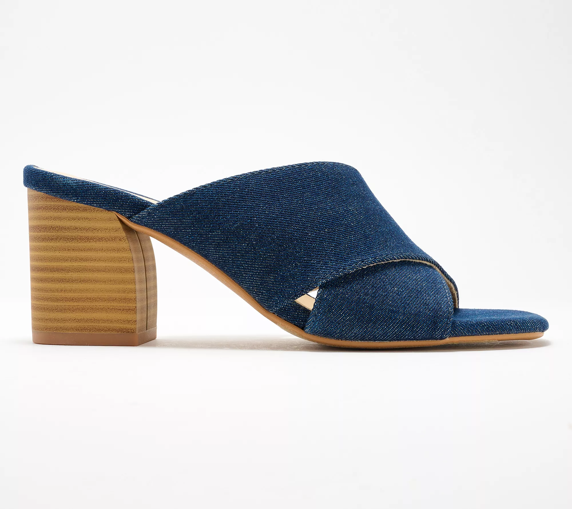 "As Is" Seychelles Crossband Heeled Mules- Papaya