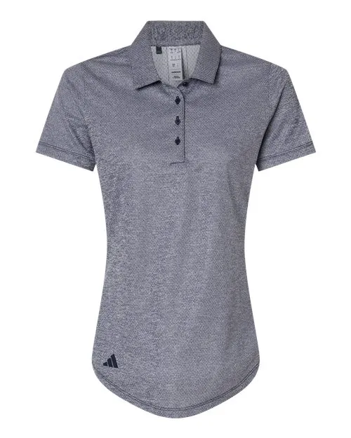 adidas Women's Space Dyed Polo