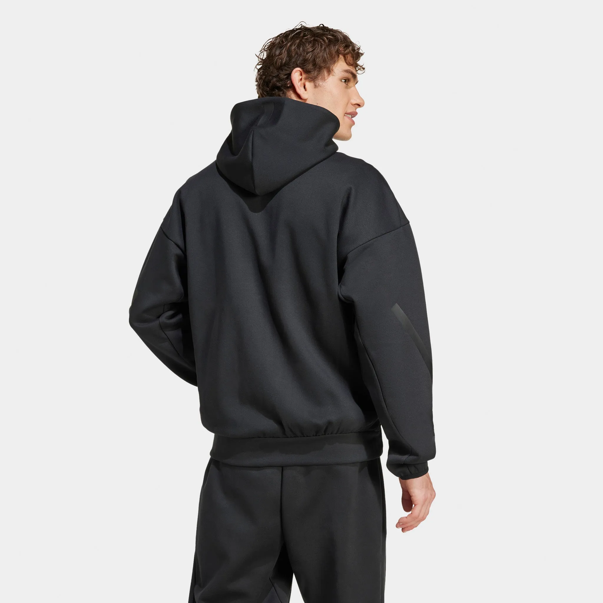 adidas Z.N.E. Full-Zip Hoodie / Black