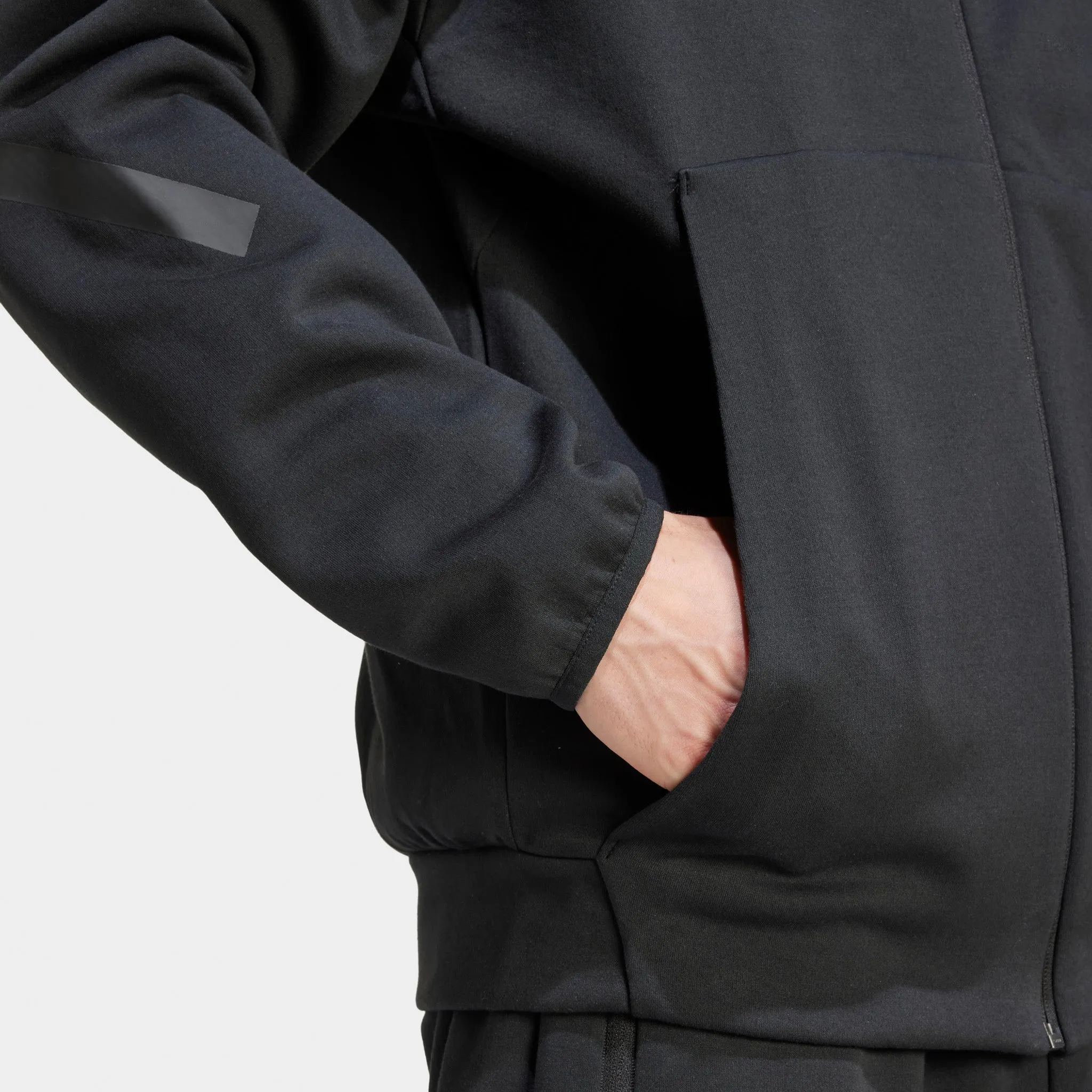 adidas Z.N.E. Full-Zip Hoodie / Black