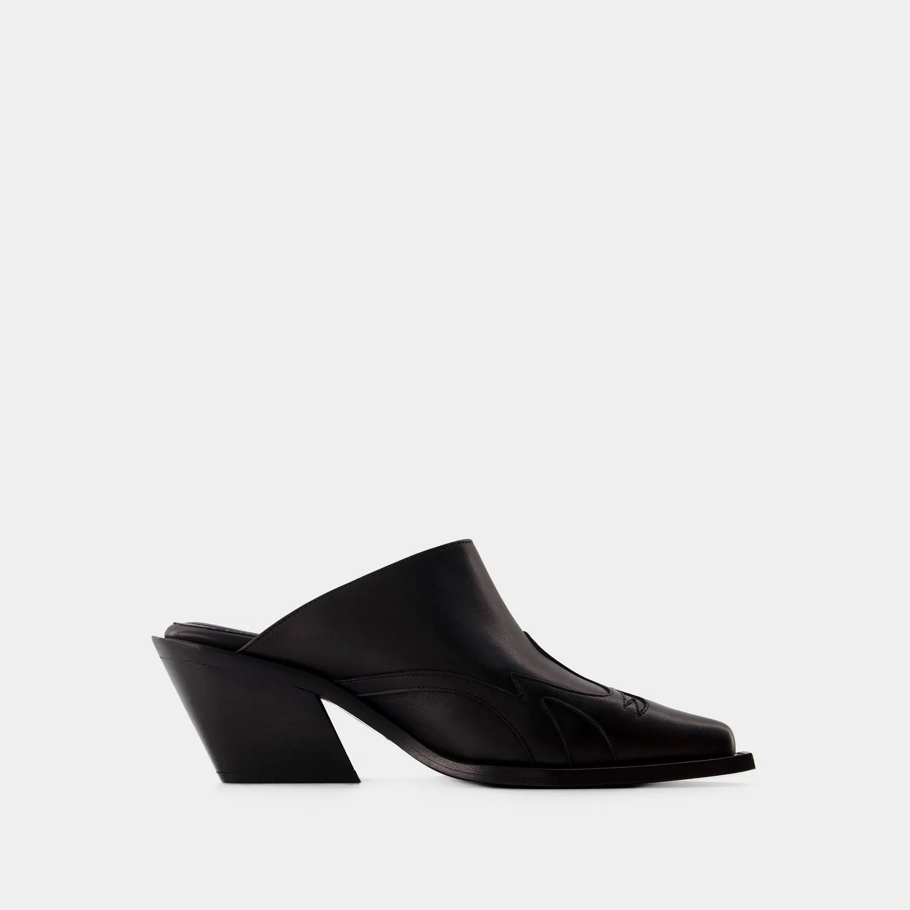 ANINE BING  Tania Mules - Anine Bing - Leather - Black