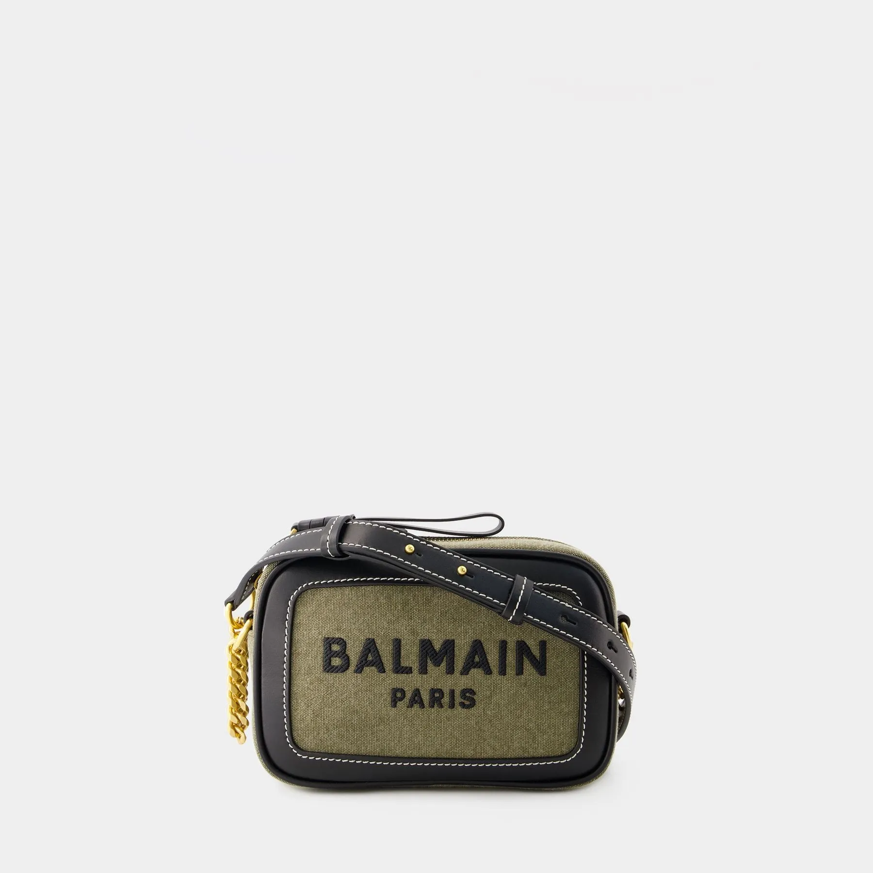 Balmain  B-Army Camera Bag - Balmain - Canvas - Khaki