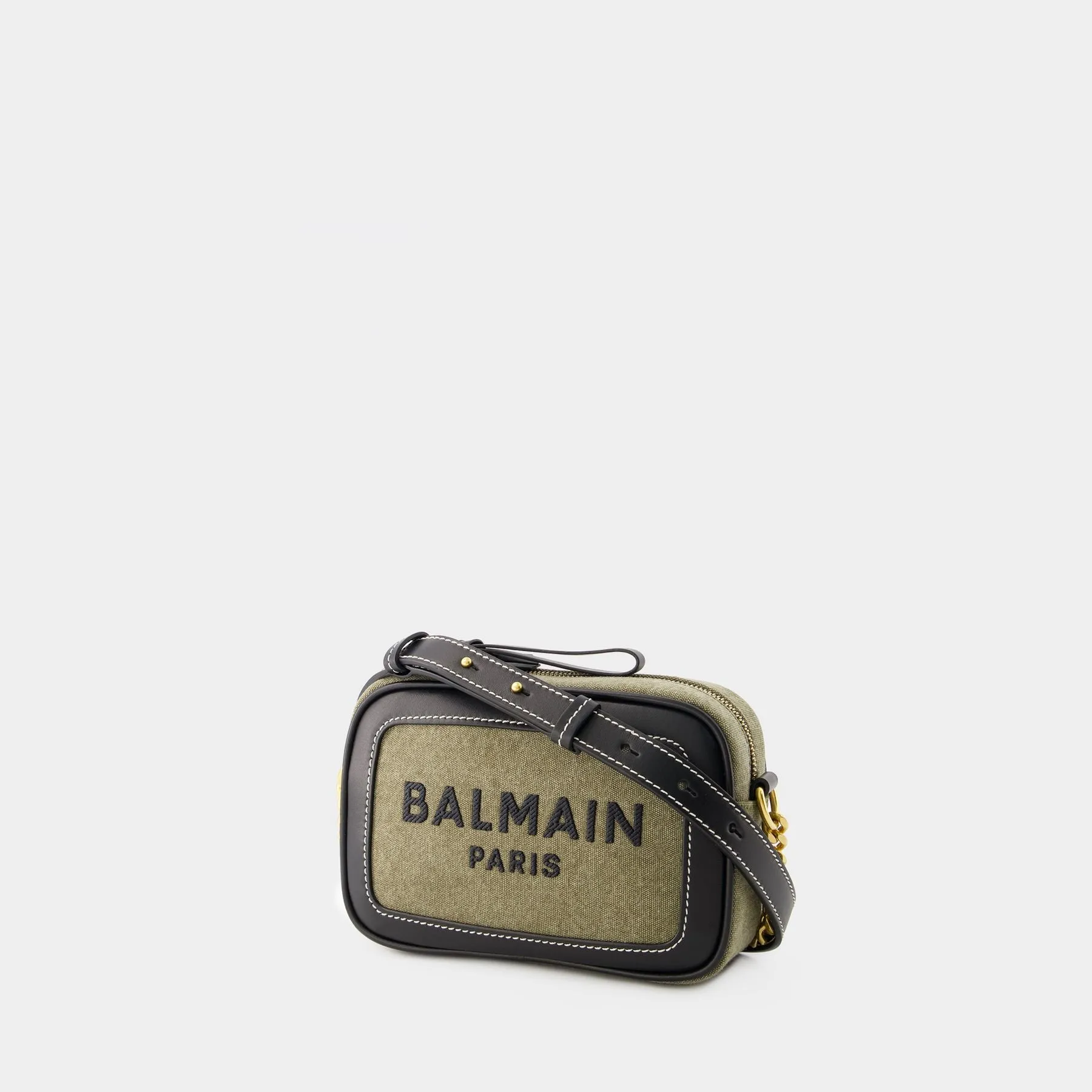 Balmain  B-Army Camera Bag - Balmain - Canvas - Khaki