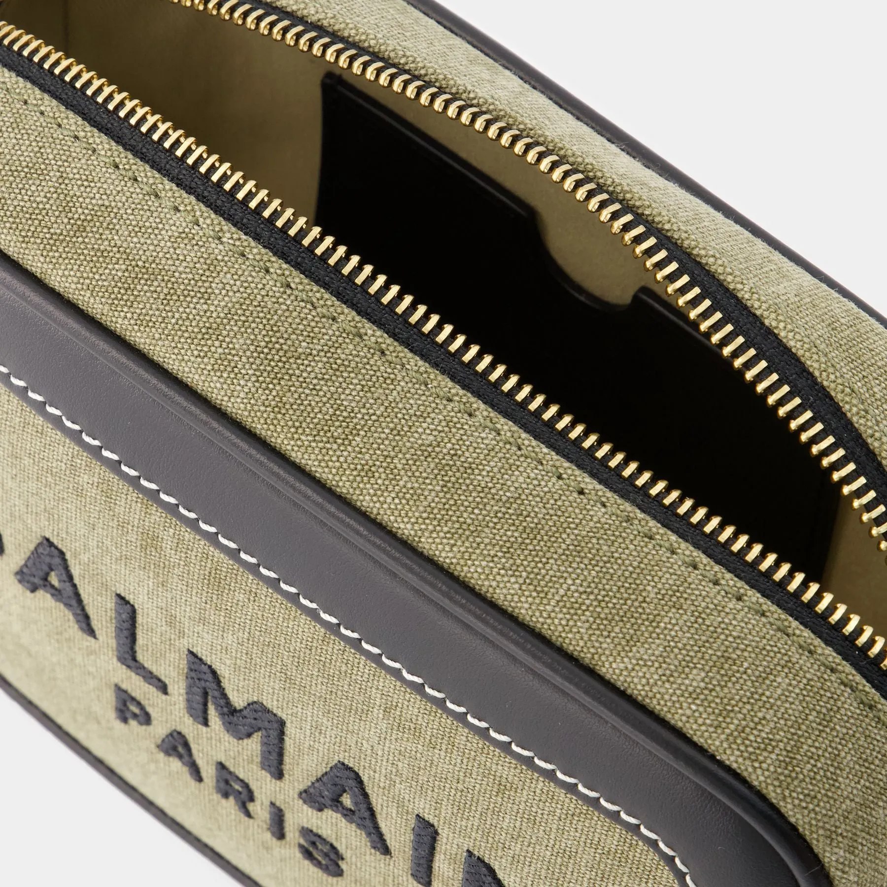 Balmain  B-Army Camera Bag - Balmain - Canvas - Khaki