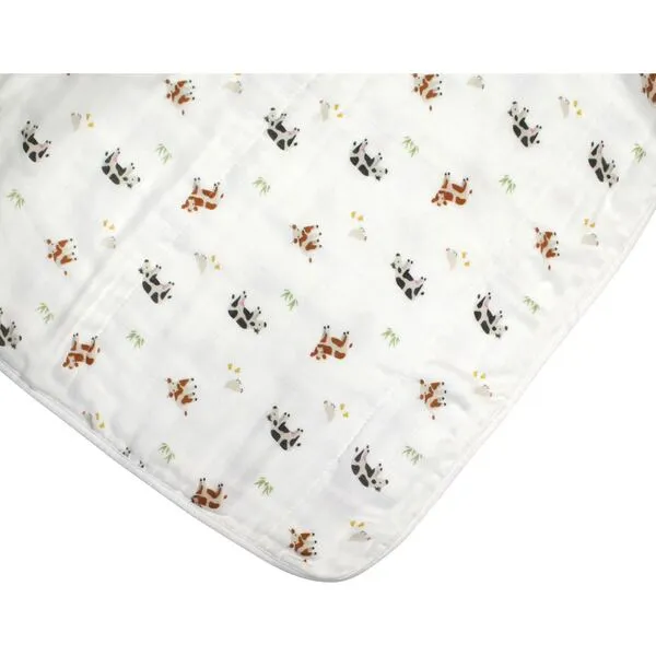 Bamboo Little Blanket, Cow