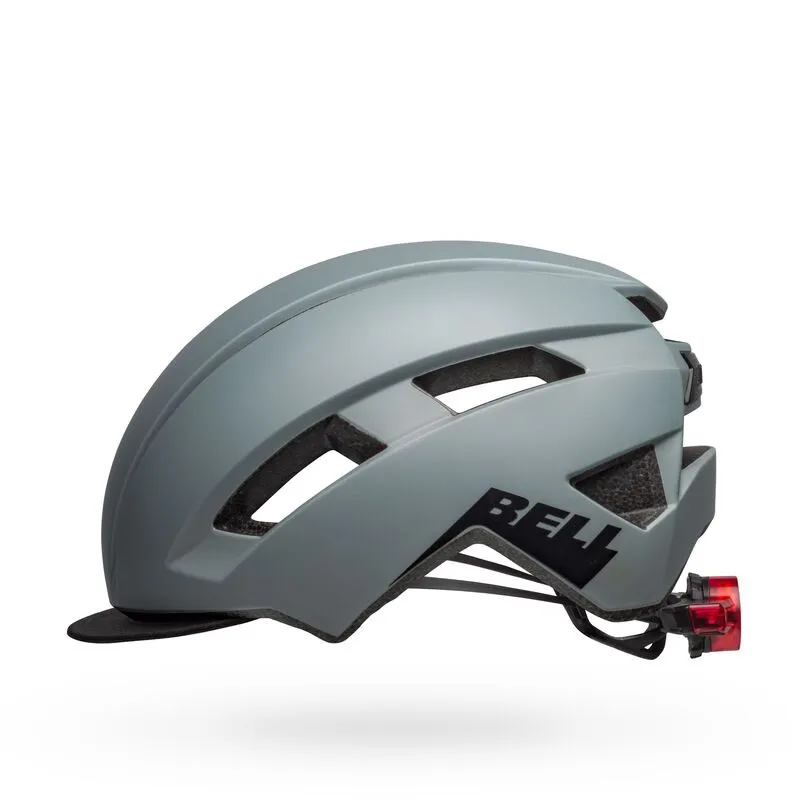 Bell Daily LED MIPS Helmet 2022 - Matte Gray/Black - Small/Medium