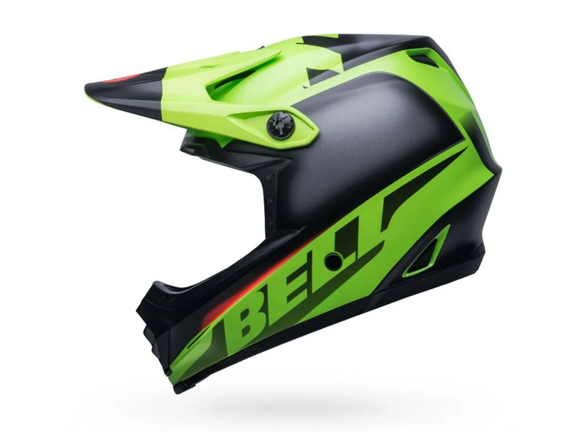 Bell Full-9 Fusion MIPS Full Face Helmet - Matt Bright Green-Black - 2019