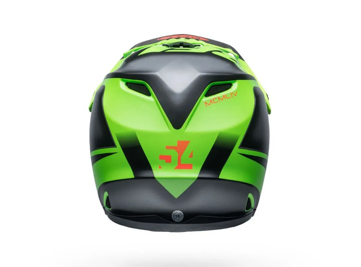 Bell Full-9 Fusion MIPS Full Face Helmet - Matt Bright Green-Black - 2019