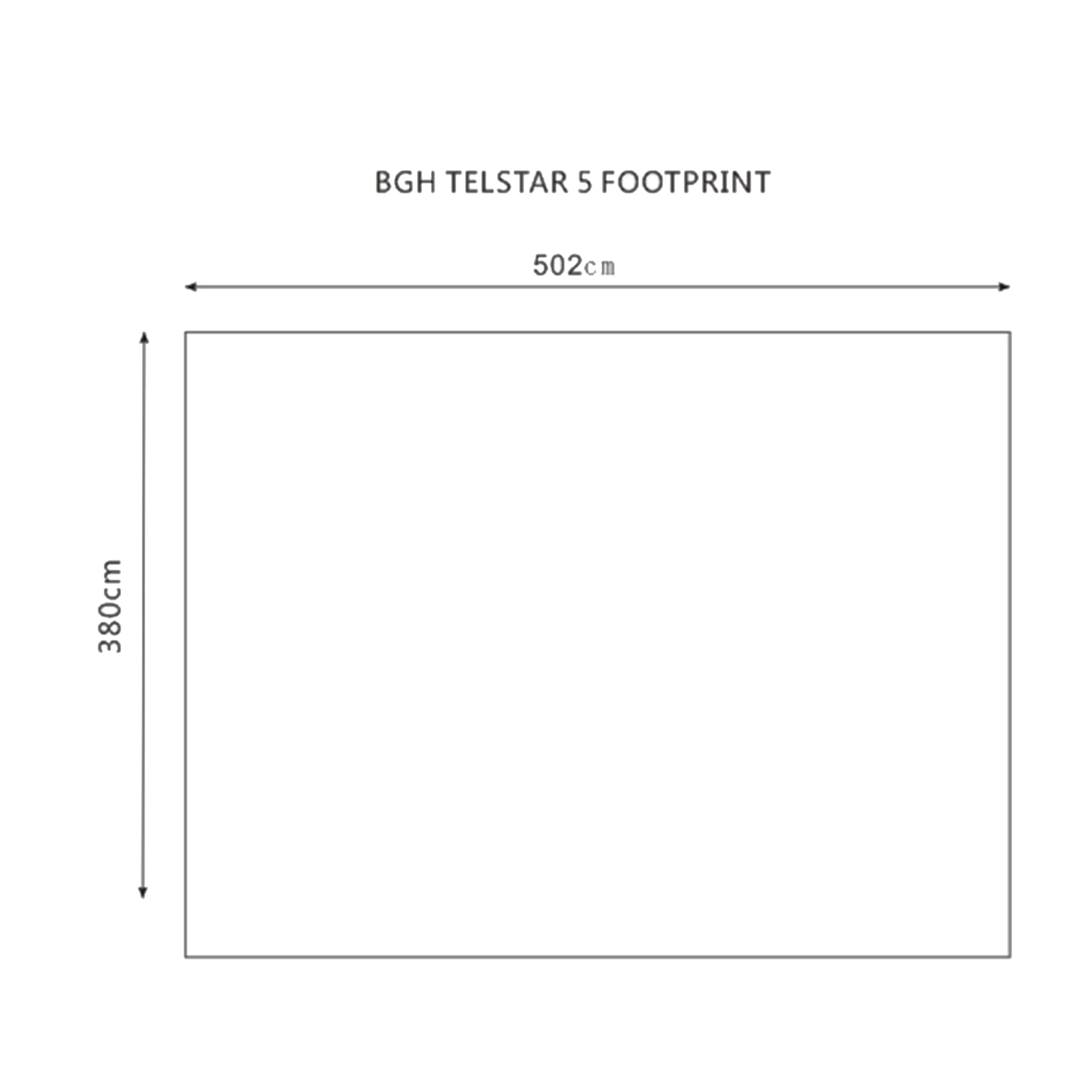 Berghaus Telstar 5 Tent Footprint | Millets