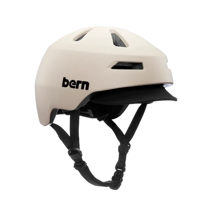 Bern Brentwood 2.0 Helmet with Visor - Matt Sand