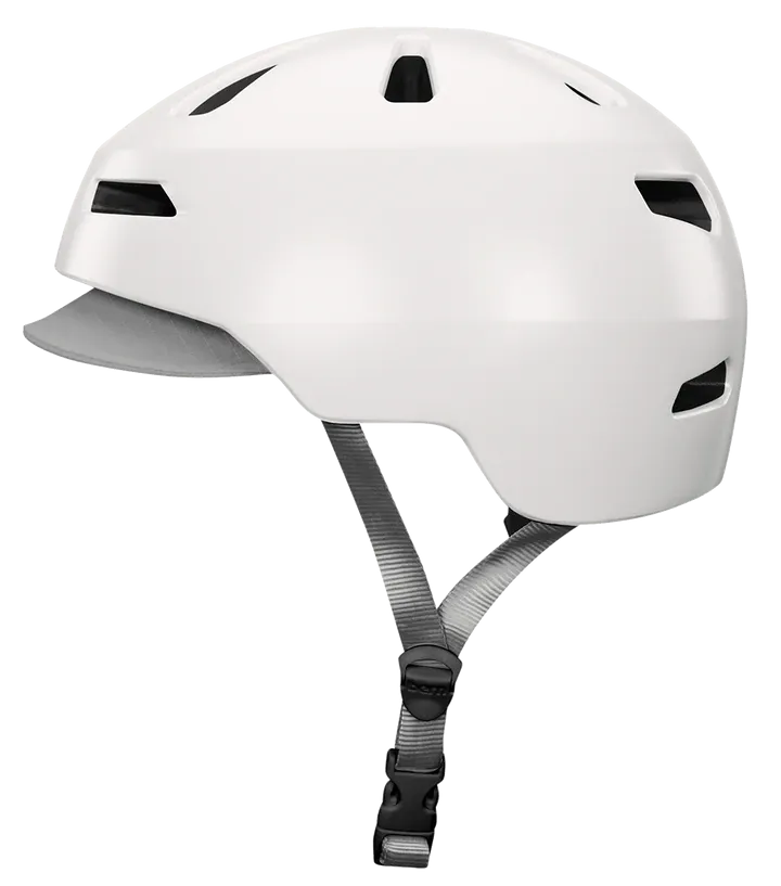 Bern Brentwood 2.0 MIPS Helmet with Visor - Satin White