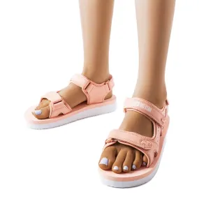 Big Star pink foam sandals LL274788