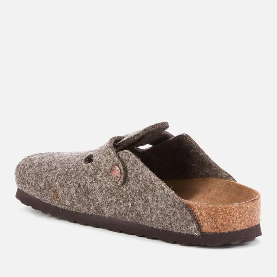 Birkenstock Women's Boston Felt Mules - Cacao - EU 36/UK 3.5 | Coggles