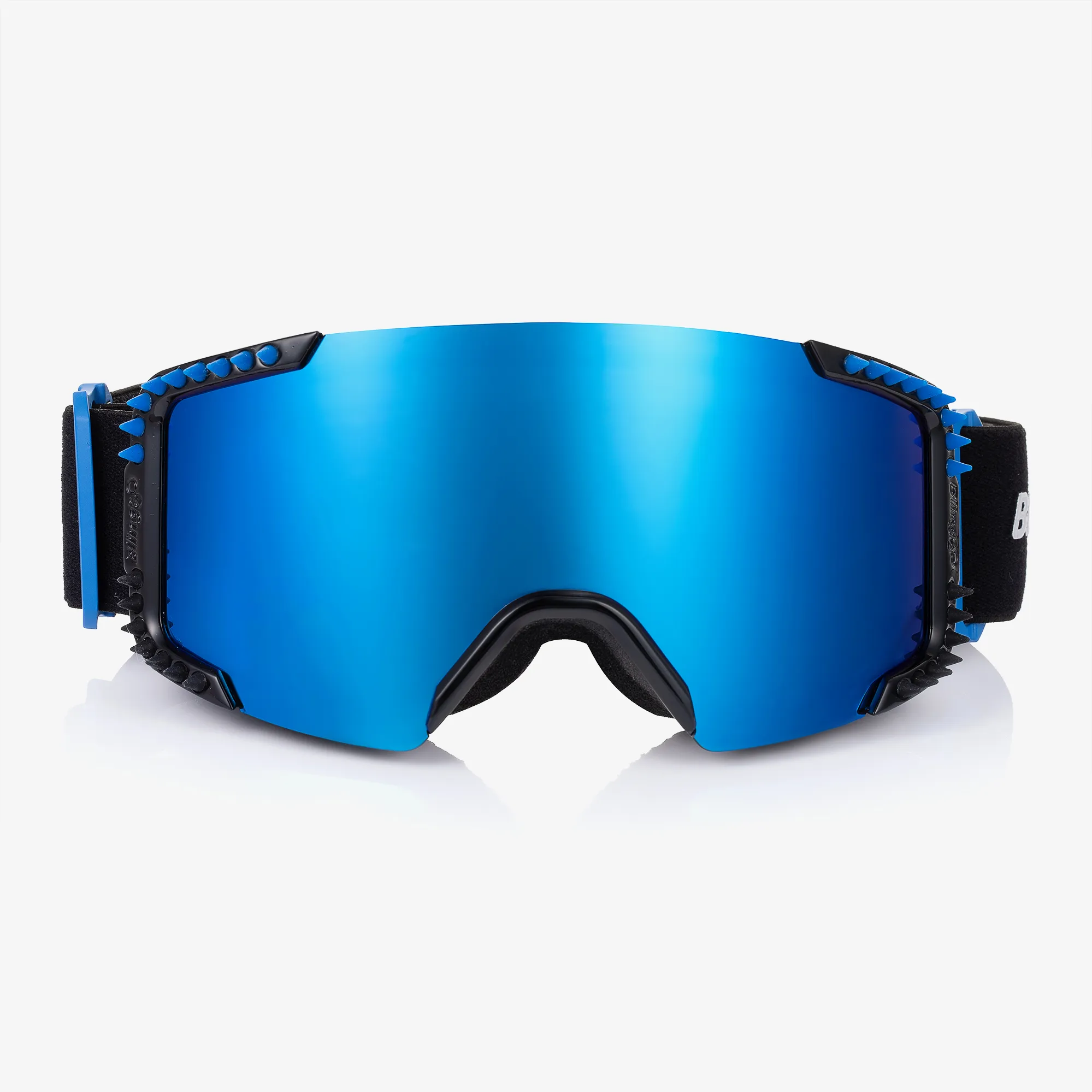 Blue Spike Ski Goggles