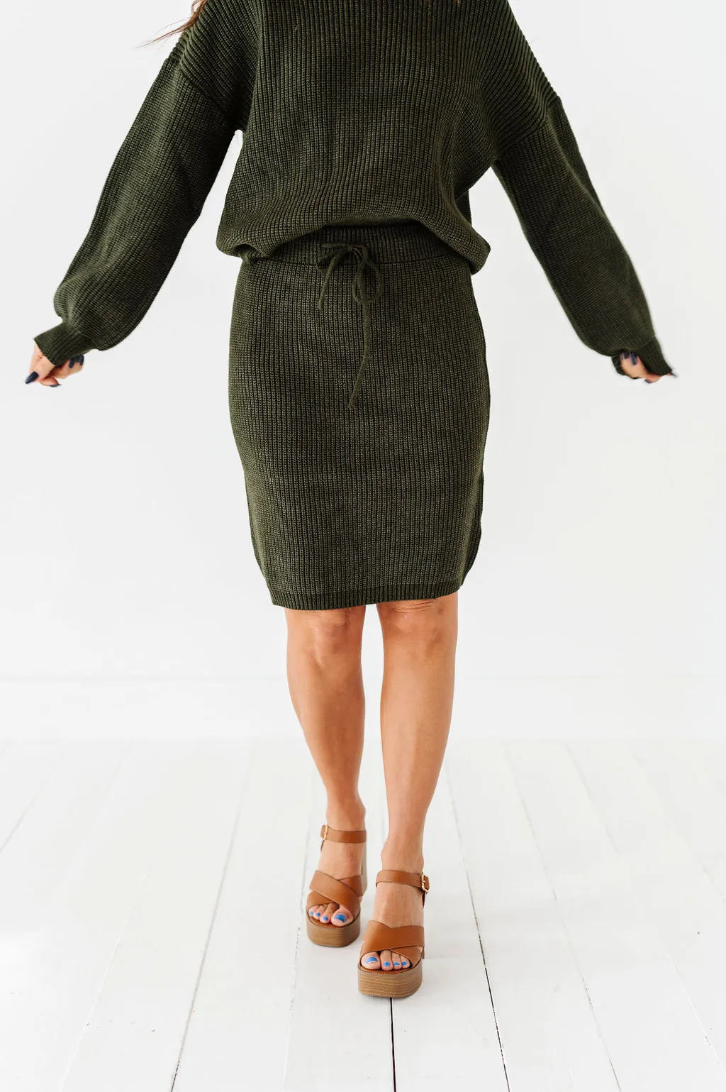 Breck Sweater Skirt Set