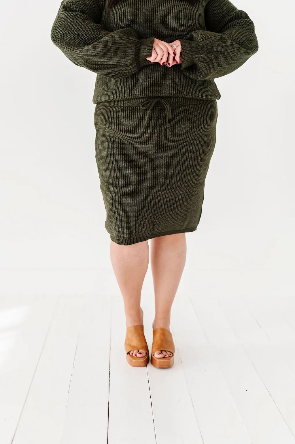 Breck Sweater Skirt Set