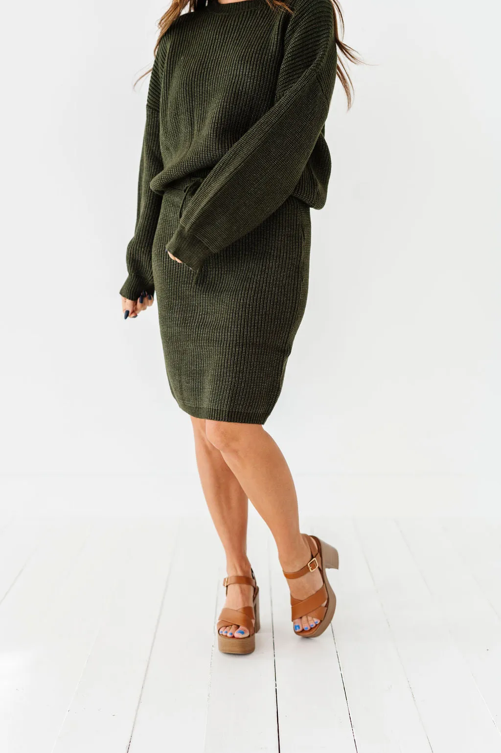 Breck Sweater Skirt Set