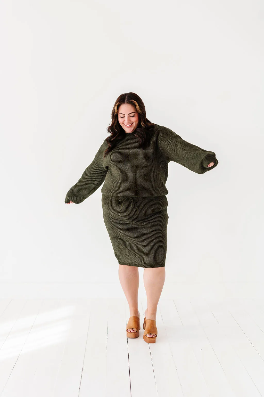 Breck Sweater Skirt Set