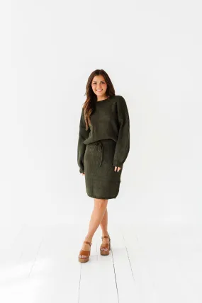 Breck Sweater Skirt Set