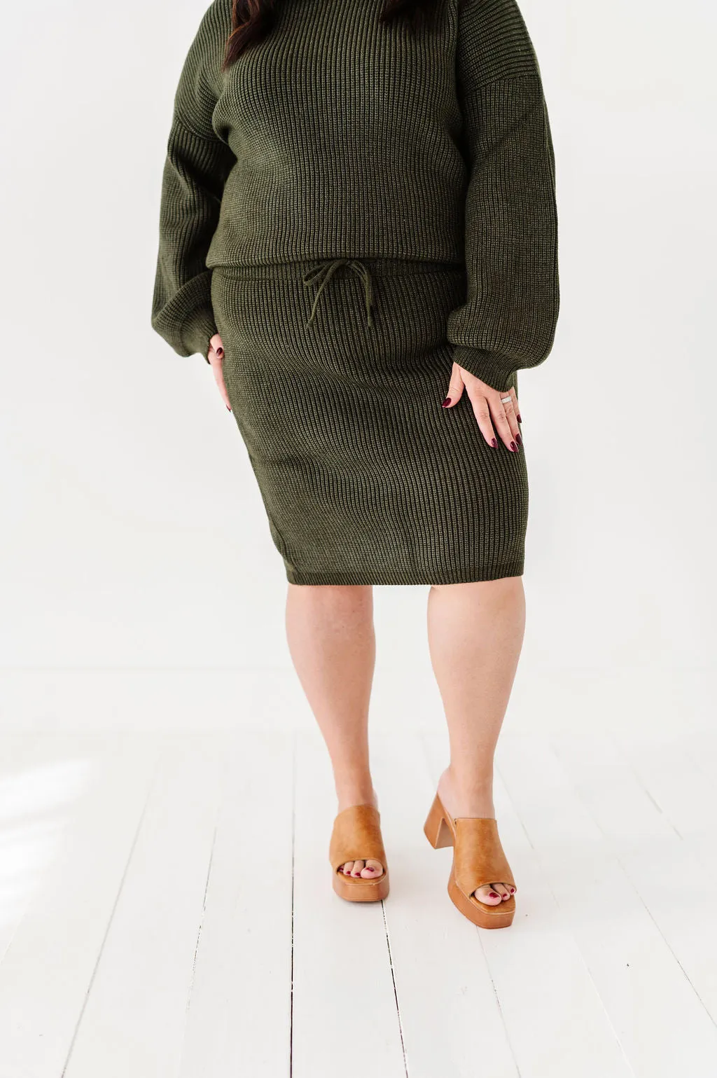 Breck Sweater Skirt Set