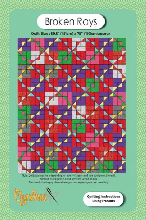 Broken Rays Quilt Pattern Download