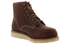 Carhartt 6" Moc Wedge Dark Brown Men's Steel Toe Work Boot