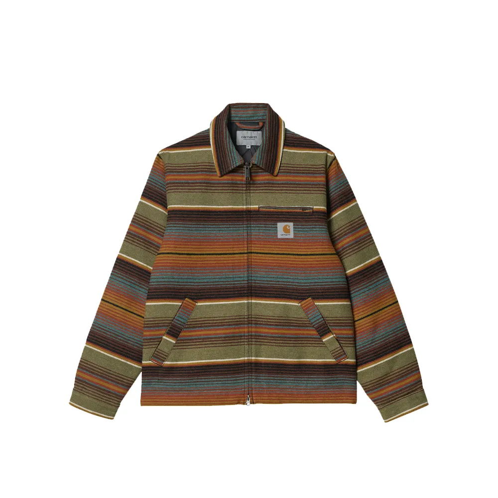 Carhartt Wip Detroit Tuscon Jacket Tuscon Stripe/Dollar Green I029438-9