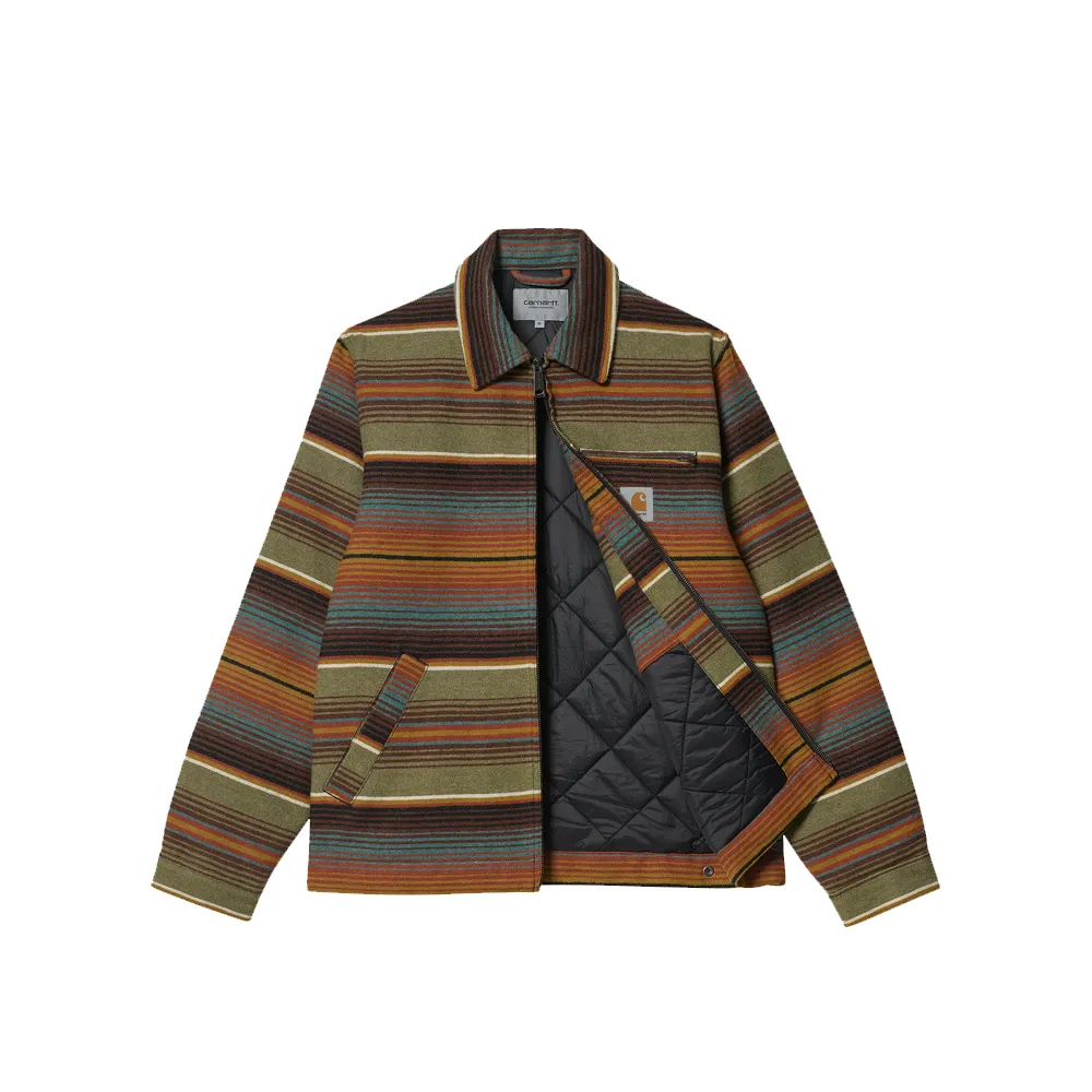 Carhartt Wip Detroit Tuscon Jacket Tuscon Stripe/Dollar Green I029438-9