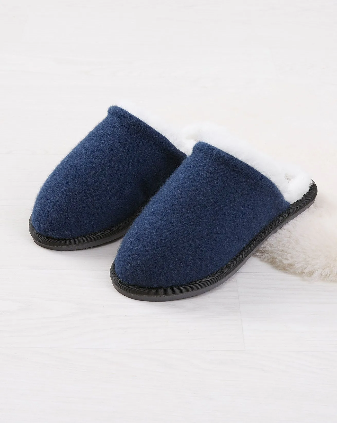 Celtic & Co. Recycled Cashmere Mules