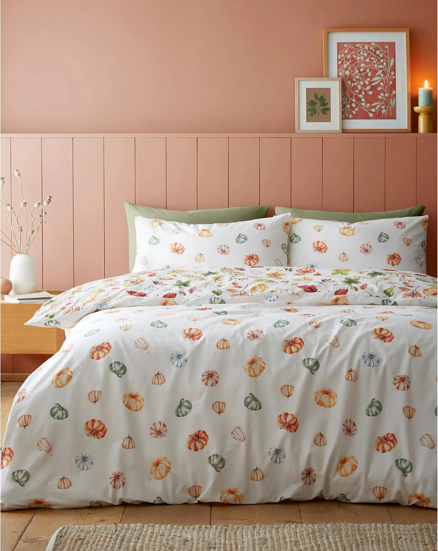 CL Autumn Pumpkins Duvet Cover Set