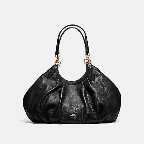 COACH PEBBLE LEATHER LILY SHOULDER BAG