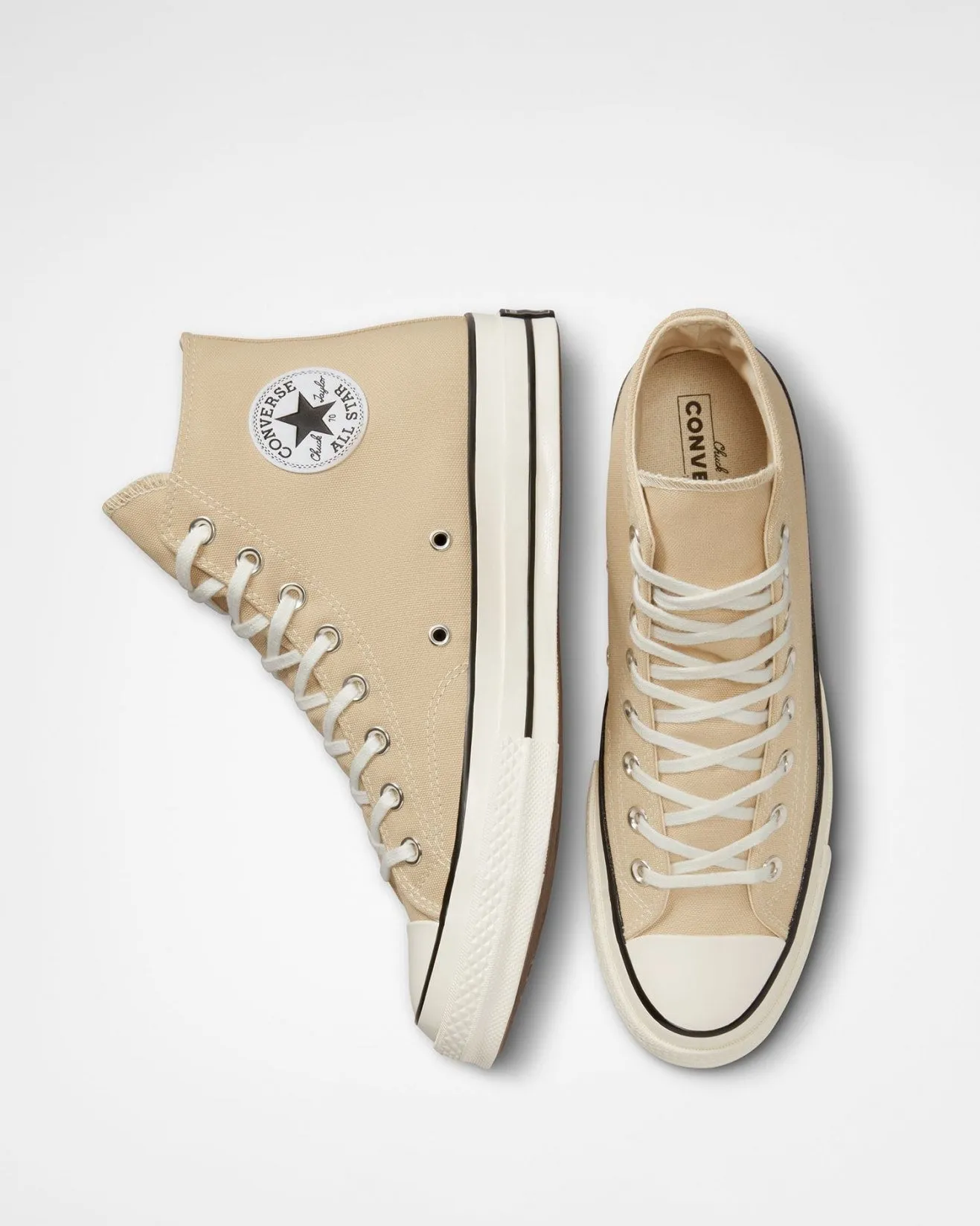 Converse Chuck Taylor All Star 70 High - Oat Milk  / Egret / Black