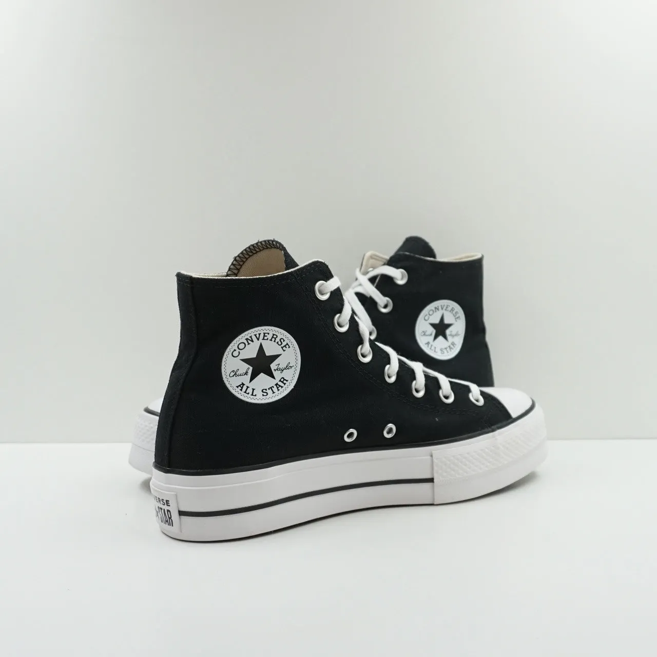 Converse Chuck Taylor All-Star Hi Platform Black White (W)