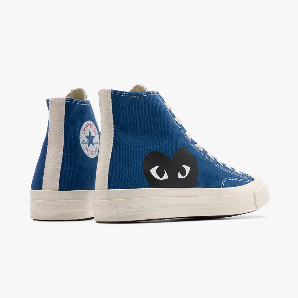 Converse x COMME des GARONS PLAY Chuck Taylor Hi / Blue