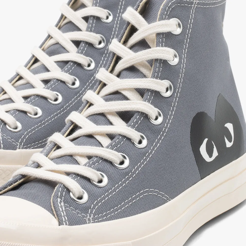 Converse x COMME des GARONS PLAY Chuck Taylor Hi / Grey