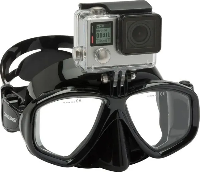 Cressi Action Swim Mask with Camera Mount