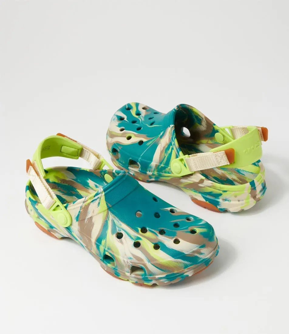 CROCS Classic Clog Limeade Multi Sandals