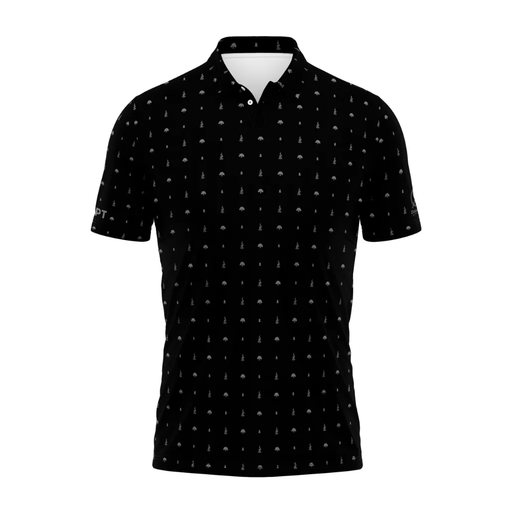 Diameter - DGPT Trees Polo - Black