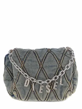 DIESEL Bag Diesel Charm-D Shoulder made of denim