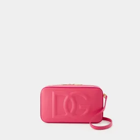 Dolce&Gabbana  Dg Logo Camera Crossbody - Dolce&Gabbana - Leather - Pink