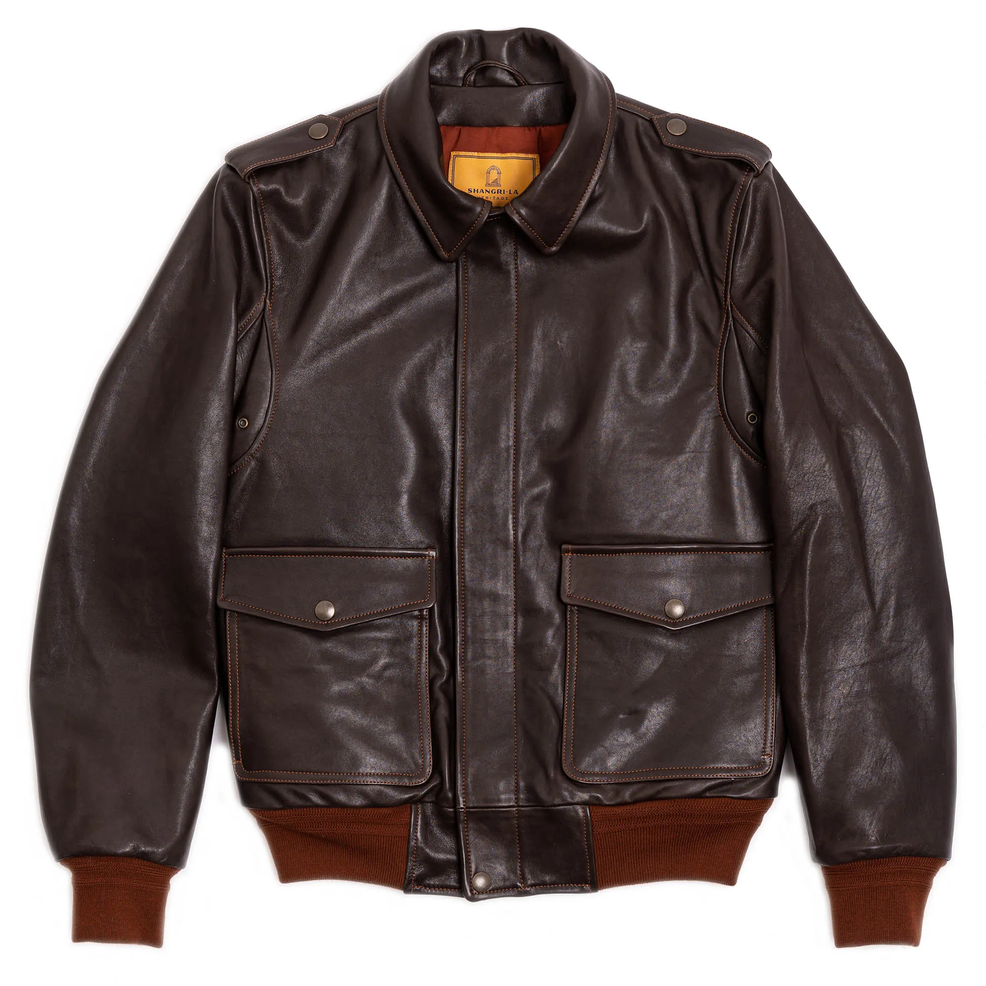 “Don Gentile” A-2 Testa di Moro Flight Jacket - Shangri-la Heritage