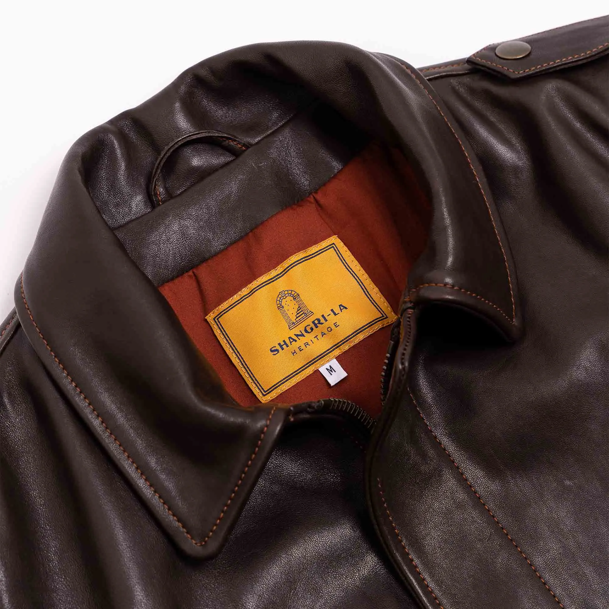 “Don Gentile” A-2 Testa di Moro Flight Jacket - Shangri-la Heritage