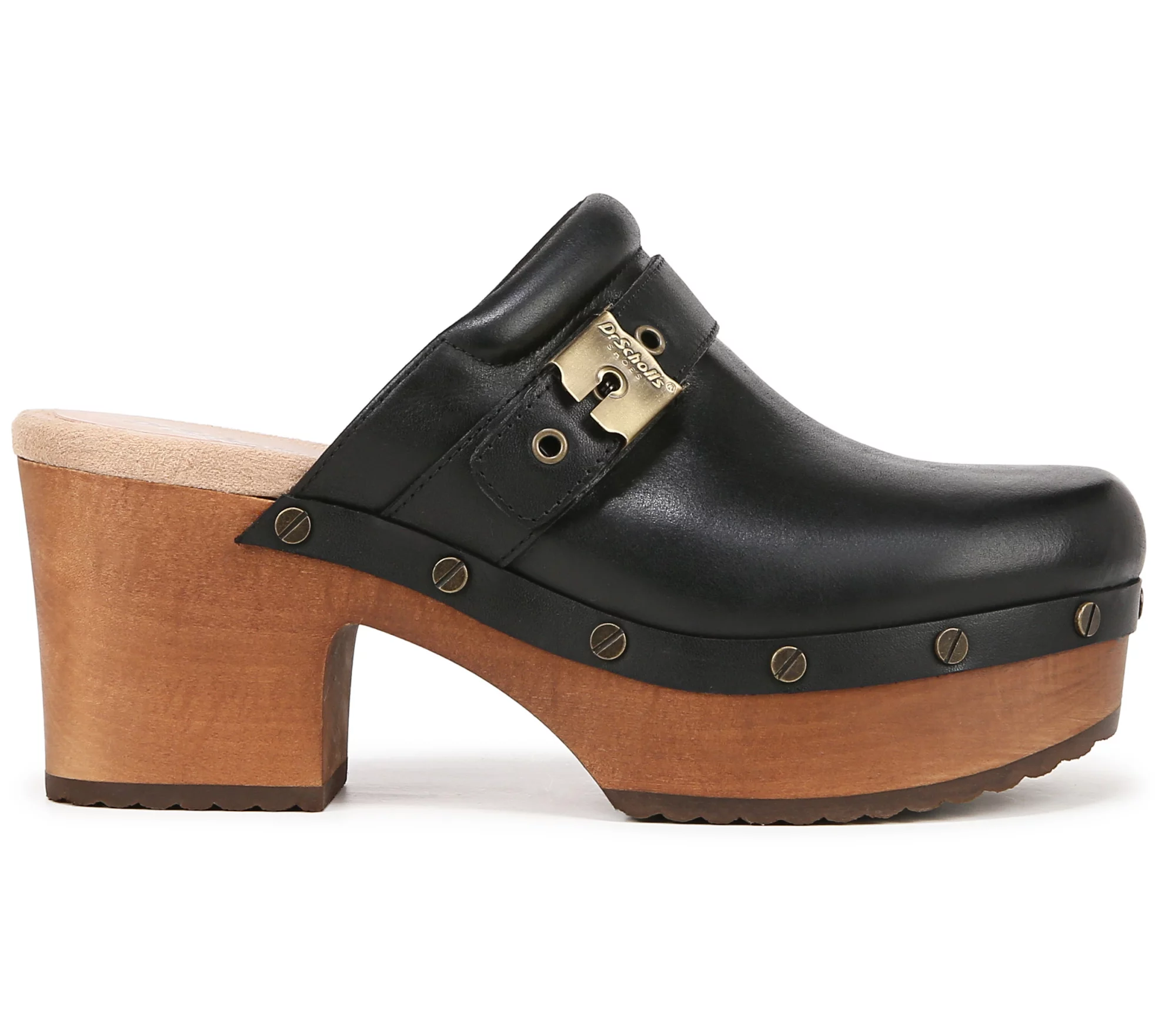 Dr. Scholl's Leather Platform Mules - Originaloy