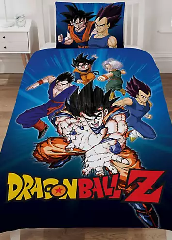 Dragon Ball Z Electric Single Duvet Cover Set | Kaleidoscope