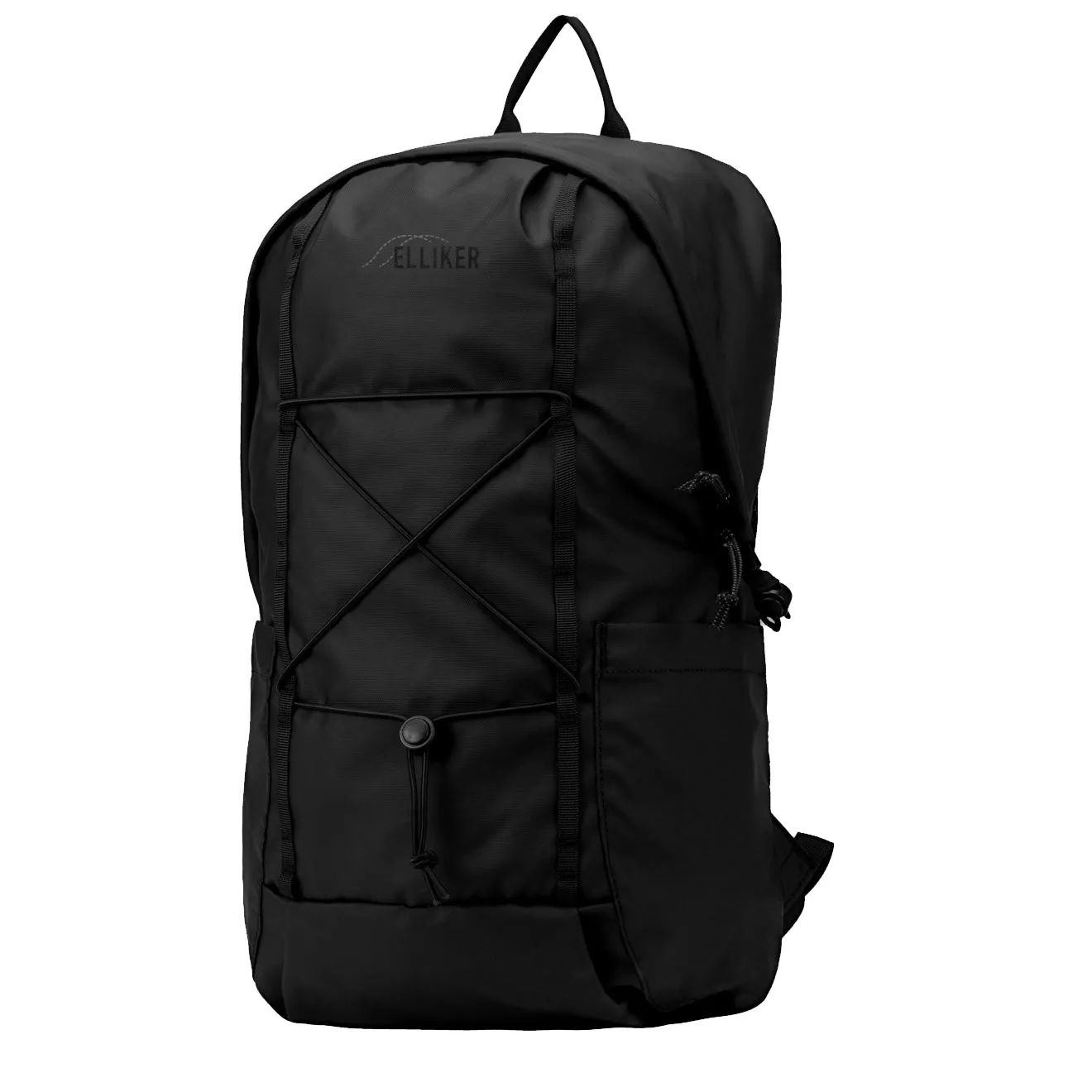 Elliker Kiln Hooded Zip Top Backpack 22L Black