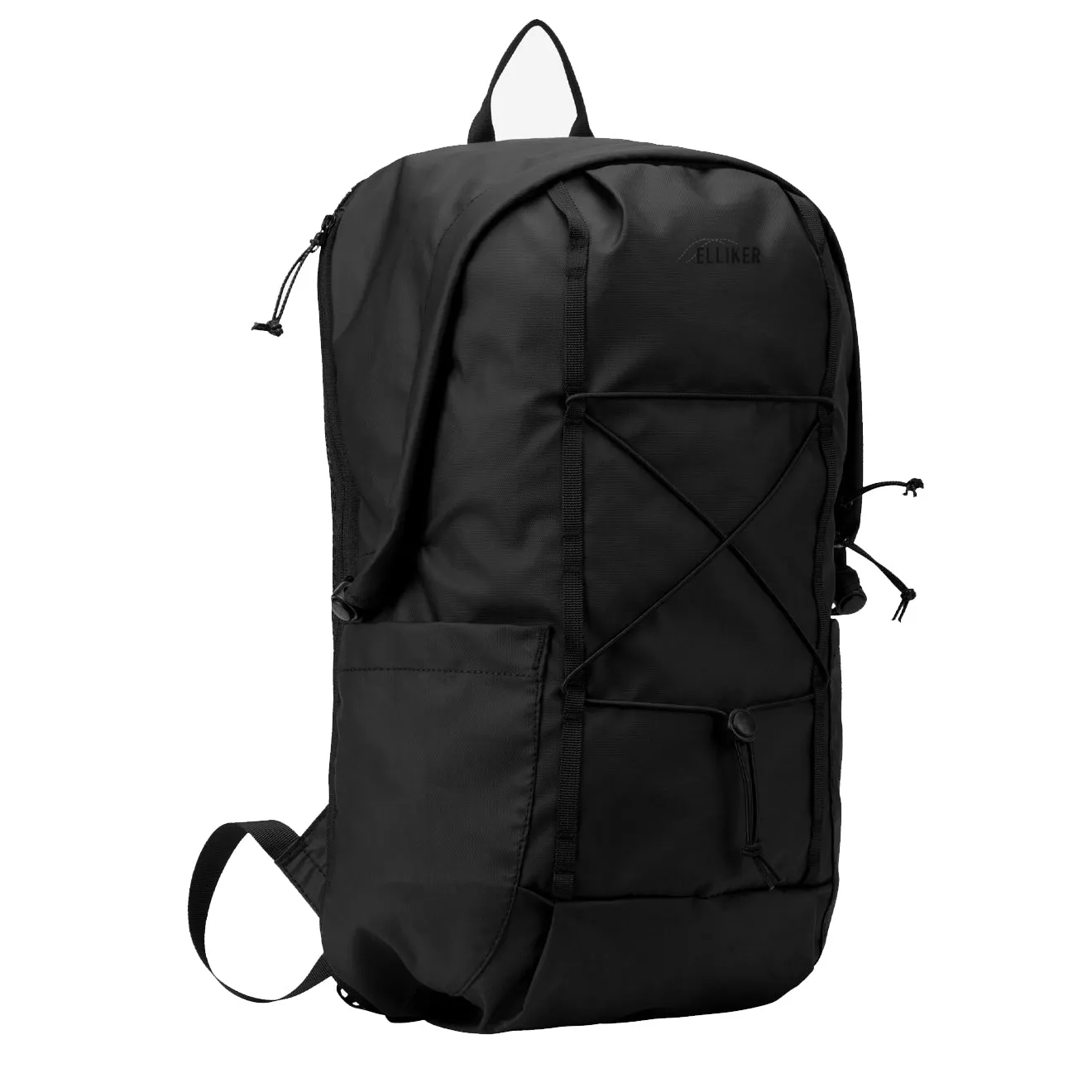 Elliker Kiln Hooded Zip Top Backpack 22L Black