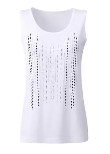 Embellished Sleeveless Top by Witt | Grattan