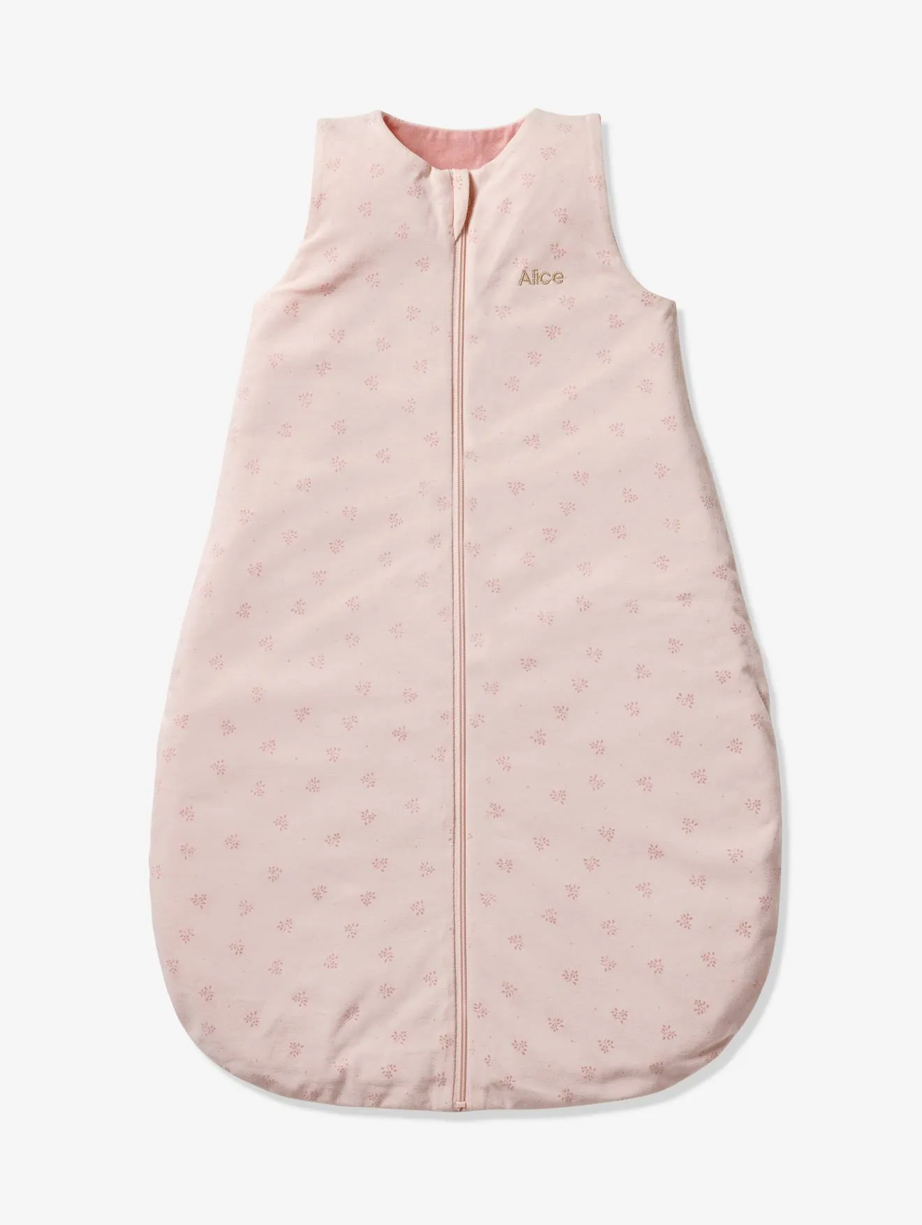 Essentials Summer Special Baby Sleeping Bag, Opens in the Middle, Bali - printed green