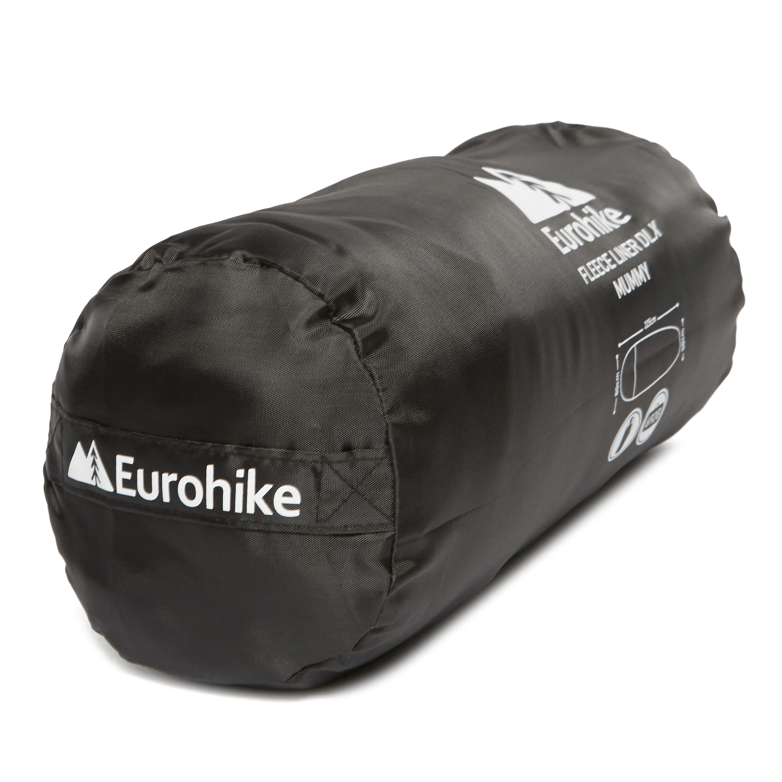 Eurohike Fleece Sleeping Bag Liner DLX - Mummy | Ultimate Outdoors